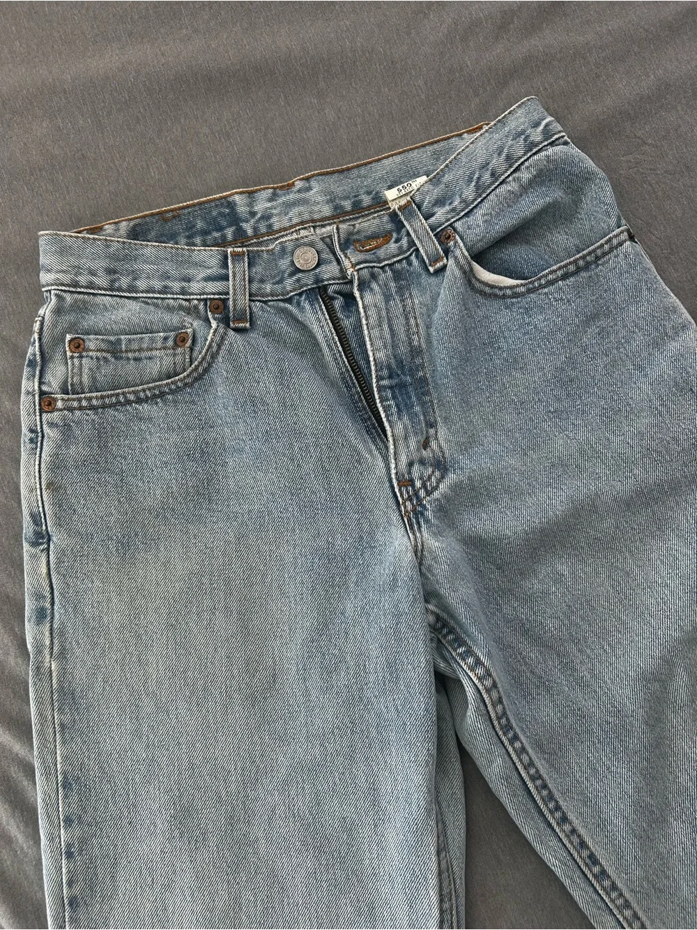 Levi's Mens Light Blue Relaxed Straight Jeans